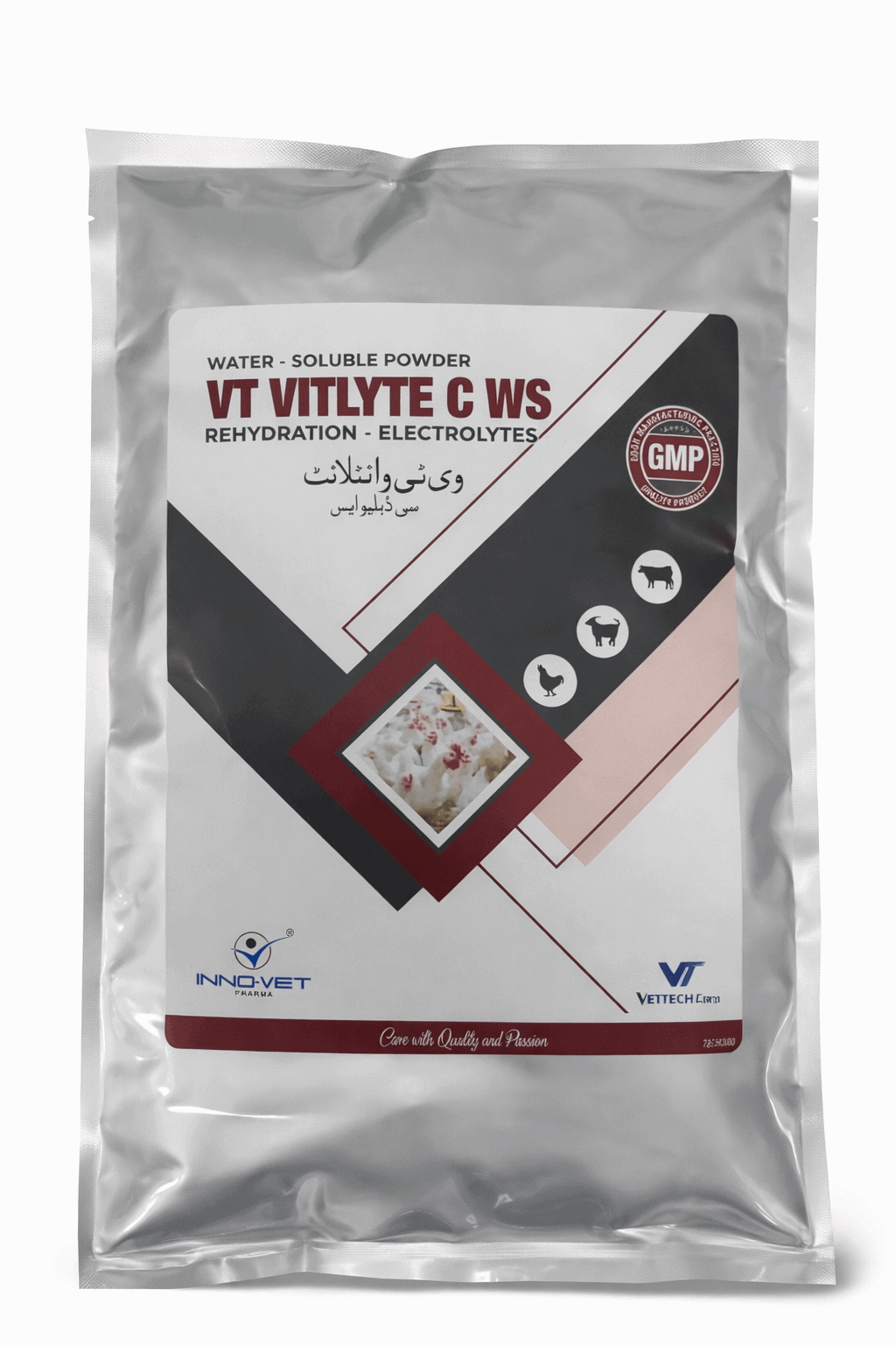 VT Vitlyte C WS Water Soluble Electrolyte Powder for Poultry and Livestock